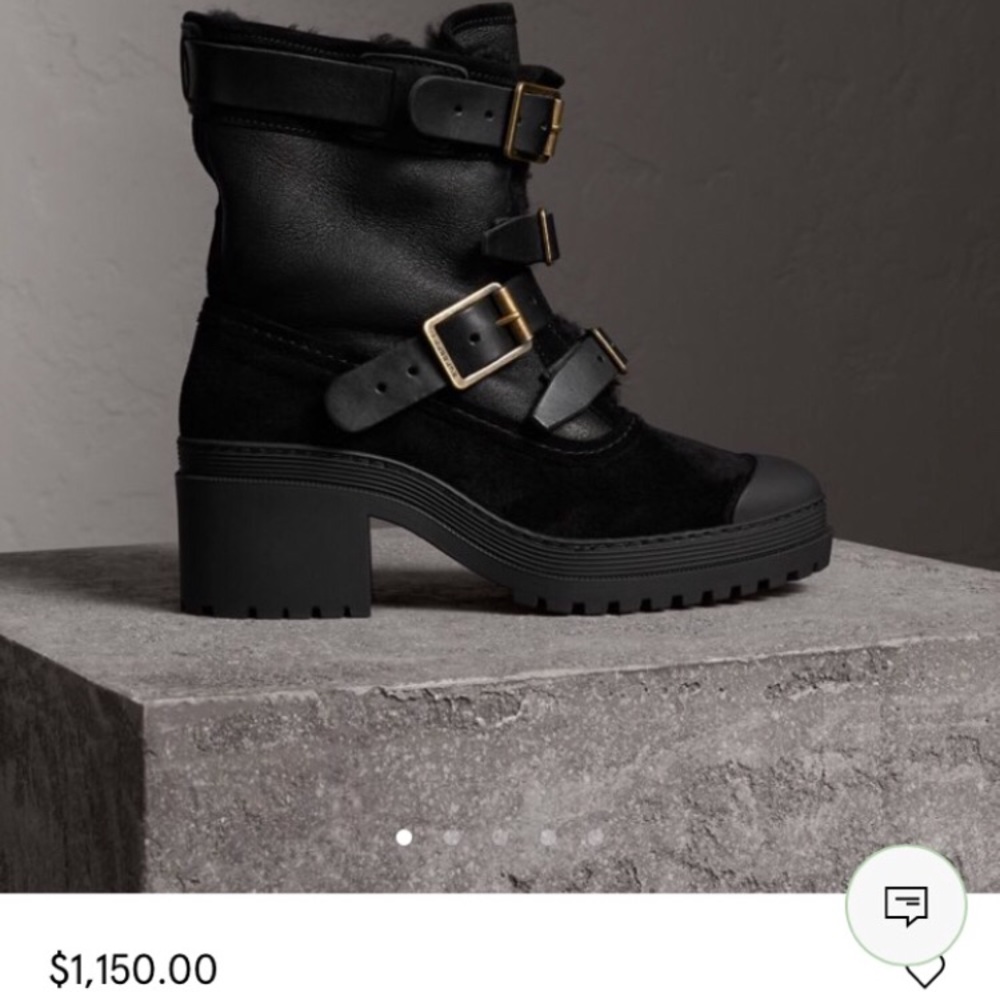 Burberry Shearling Snow Boot